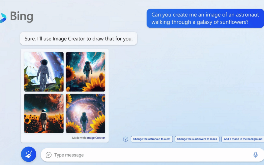 Microsoft Bing Chat Now With DALL-E 3 AI Image Generator